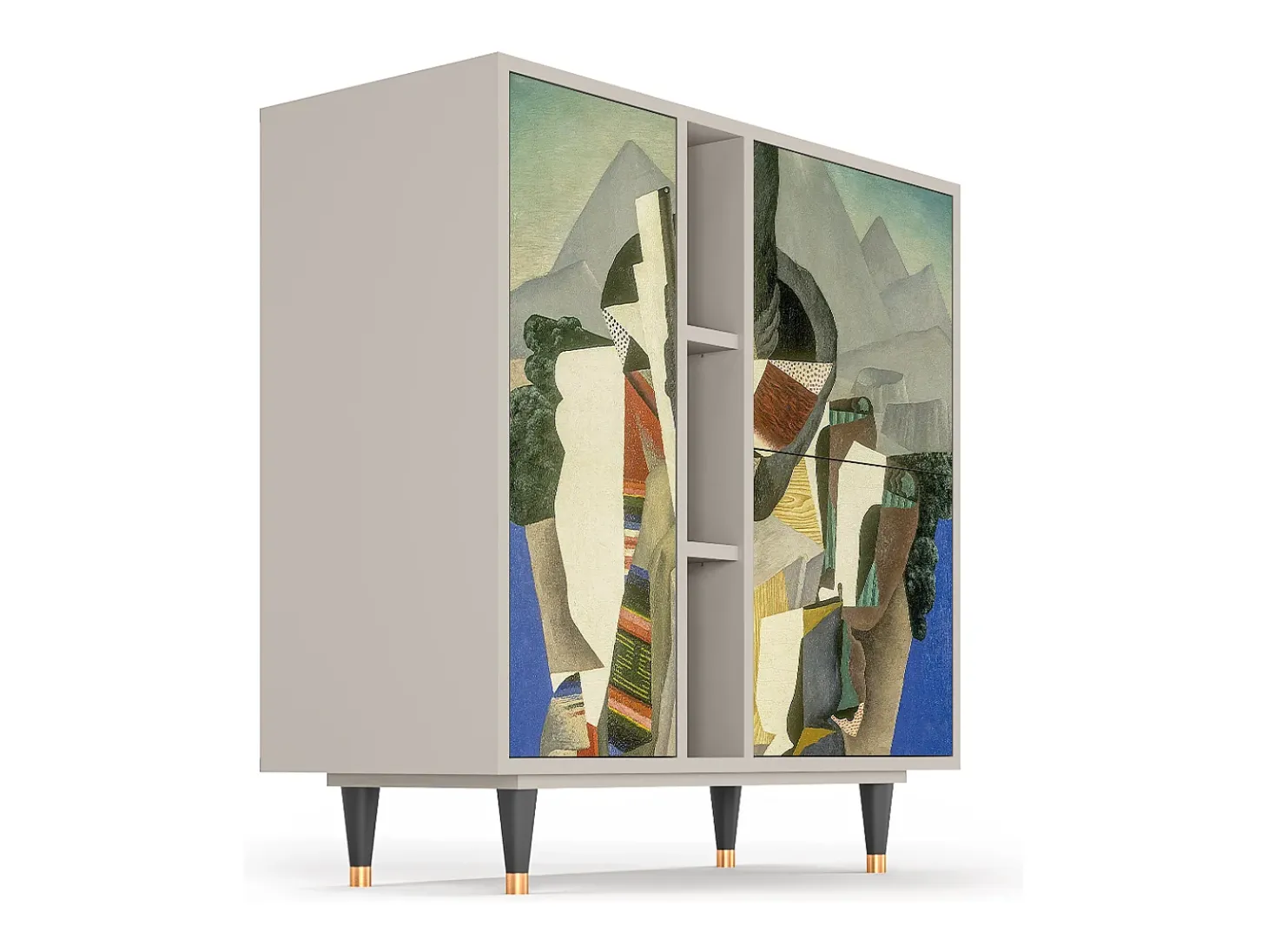 Aparador - 94х96х41 cm - BS5 - The Cubist Paintings , Arena