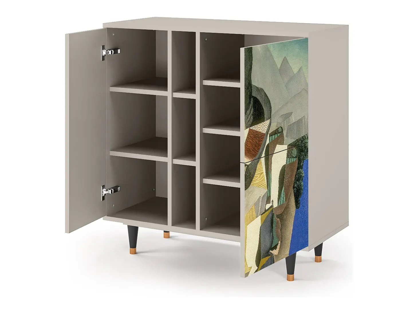 Aparador - 94х96х41 cm - BS5 - The Cubist Paintings , Arena