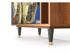 Aparador - 96х110х41 cm - BS6 - The Cubist Paintings , Nogal