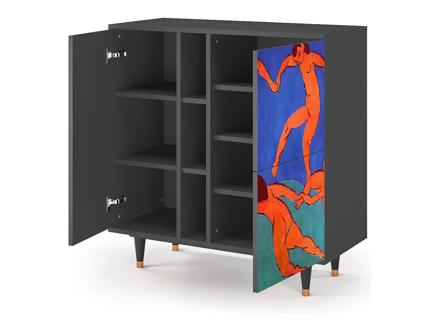 Aparador - 94х96х41 cm - BS5 - The Dance by Matisse , Antracita