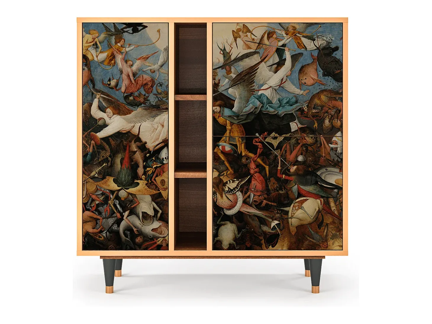 Aparador - 94х96х41 cm - BS5 - The Fall, Nogal