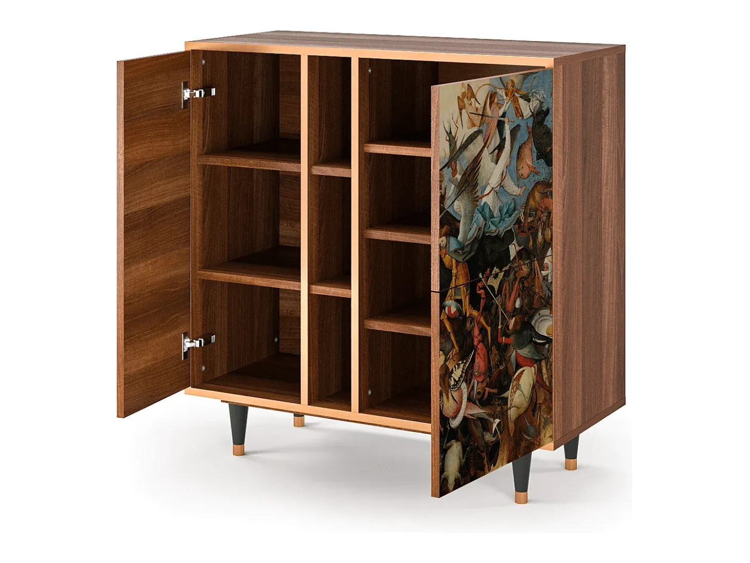 Aparador - 94х96х41 cm - BS5 - The Fall, Nogal
