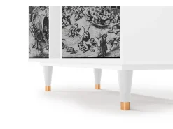 Aparador - 94х96х41 cm - BS5 - The Festival of Saint, Blanco