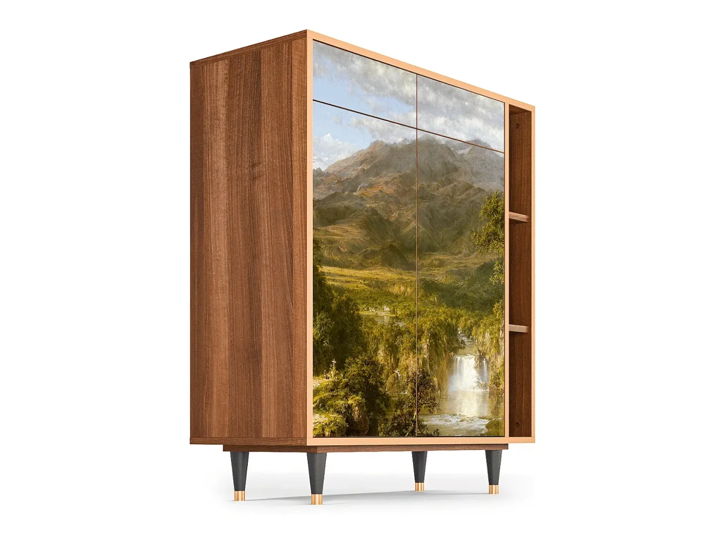 Aparador - 96х110х41 cm - BS6 - The Heart of the Andes , Nogal