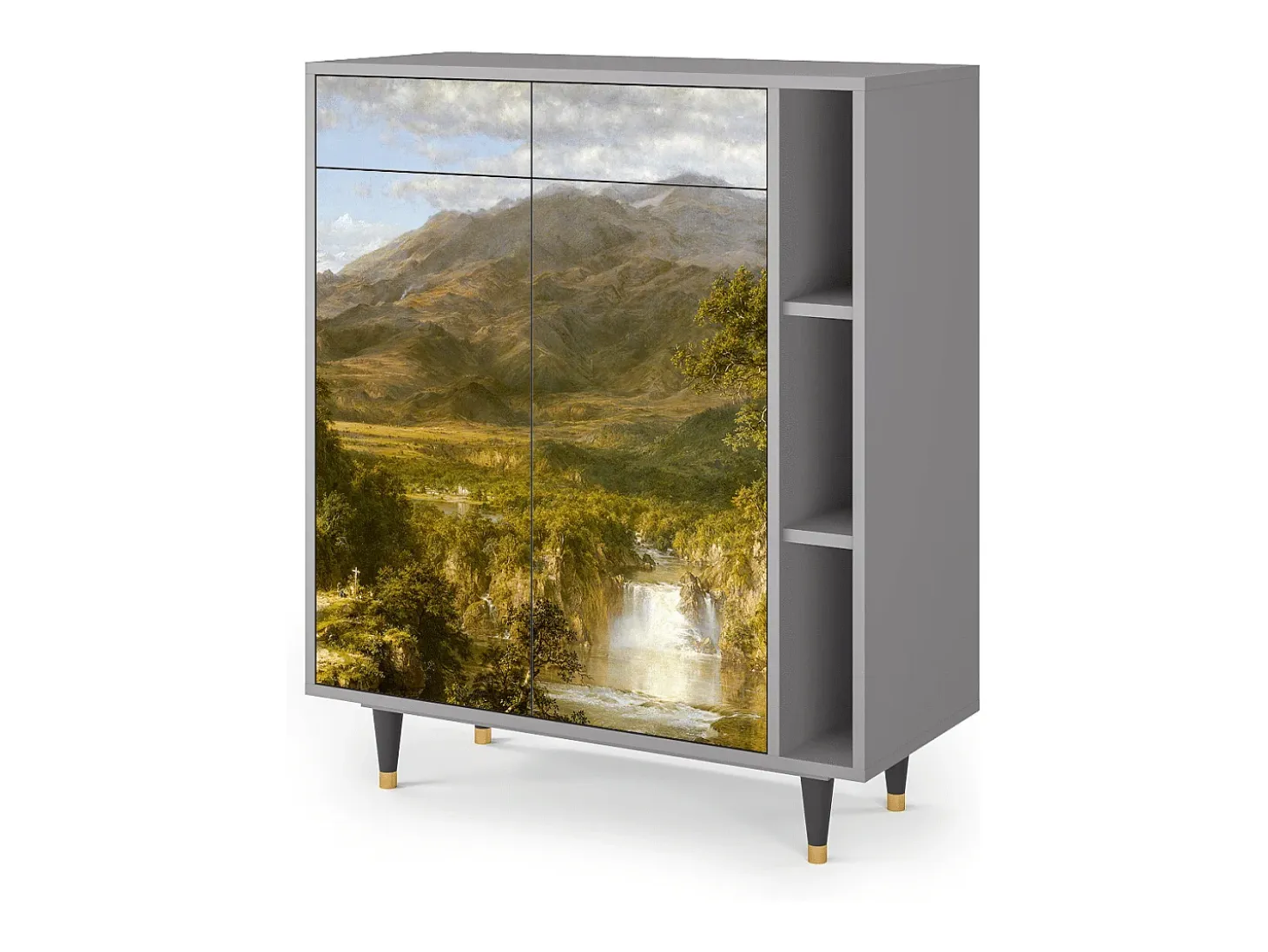 Aparador - 96х110х41 cm - BS6 - The Heart of the Andes , Gris