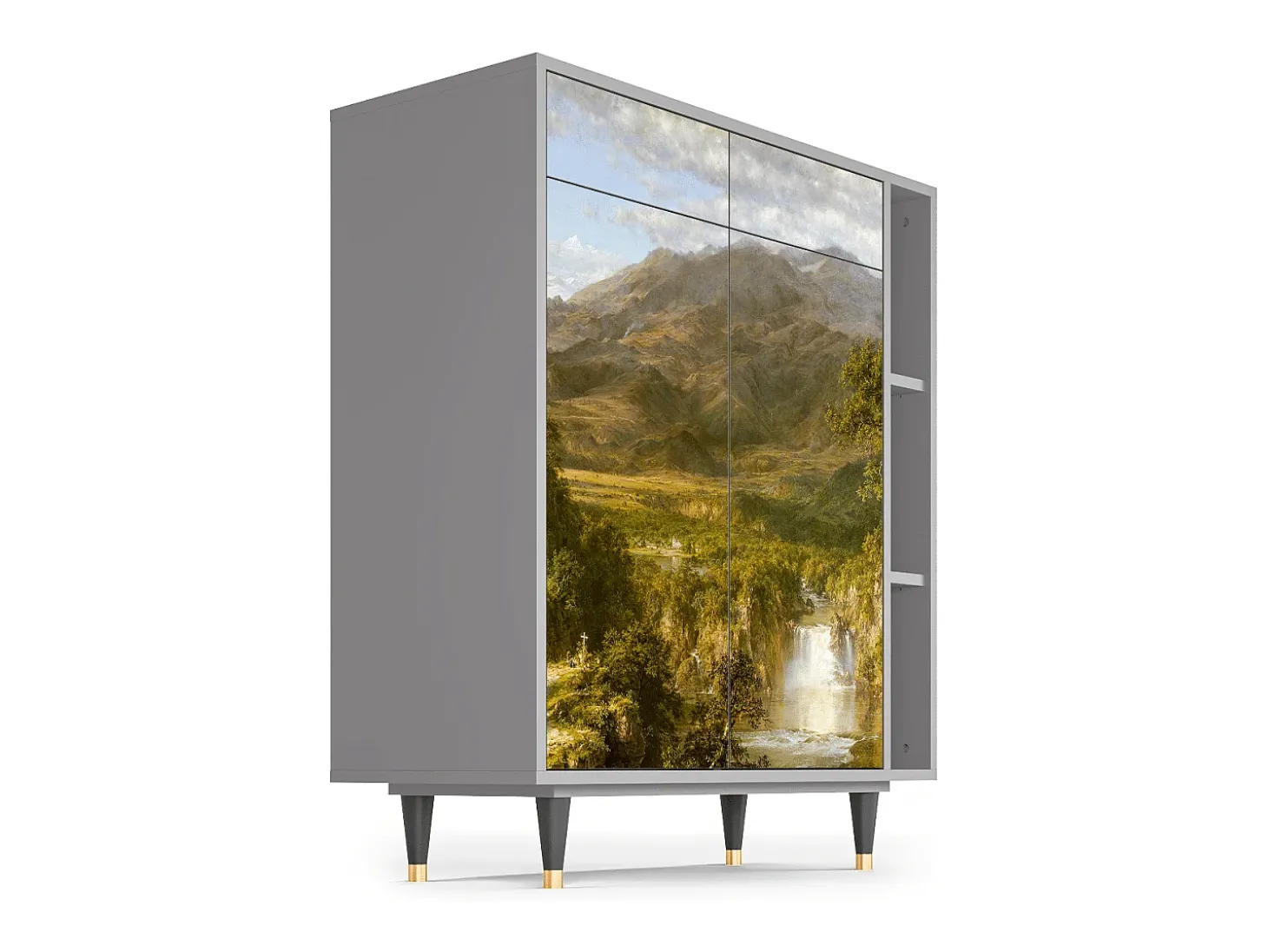 Aparador - 96х110х41 cm - BS6 - The Heart of the Andes , Gris