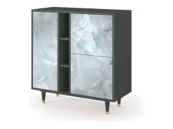 Aparador - 94х96х41 cm - BS5 - The Onyx, Antracita
