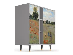 Aparador - 94х96х41 cm - BS5 - The Poppy Field , Gris