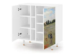 Aparador - 94х96х41 cm - BS5 - The Poppy Field , Blanco