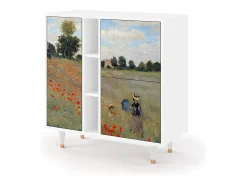 Aparador - 94х96х41 cm - BS5 - The Poppy Field , Blanco