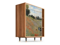 Aparador - 96х110х41 cm - BS6 - The Poppy Field , Nogal