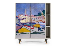 Aparador - 96х110х41 cm - BS6 - The Port of Collioure , Arena