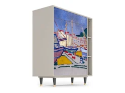 Aparador - 96х110х41 cm - BS6 - The Port of Collioure , Arena