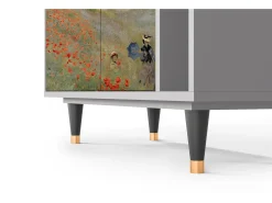 Aparador - 96х110х41 cm - BS6 - The Poppy Field , Gris