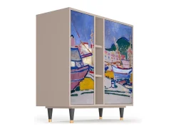 Aparador - 94х96х41 cm - BS5 - The Port of Collioure , Latte