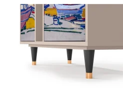 Aparador - 94х96х41 cm - BS5 - The Port of Collioure , Latte