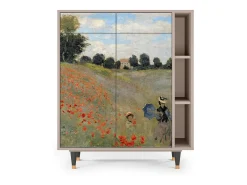 Aparador - 96х110х41 cm - BS6 - The Poppy Field , Latte
