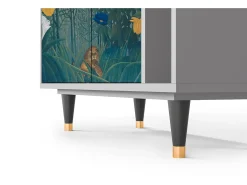 Aparador - 96х110х41 cm - BS6 - The Repast of the Lion, Gris