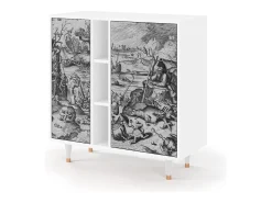 Aparador - 94х96х41 cm - BS5 - The Temptation, Blanco