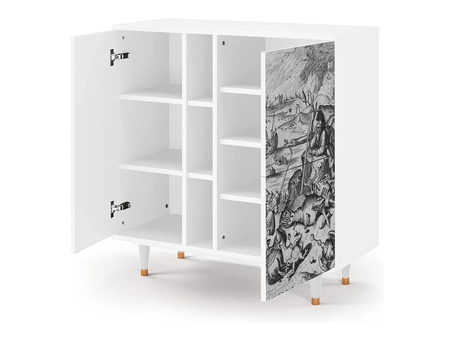 Aparador - 94х96х41 cm - BS5 - The Temptation, Blanco