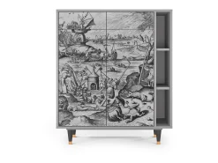 Aparador - 96х110х41 cm - BS6 - The Temptation, Gris