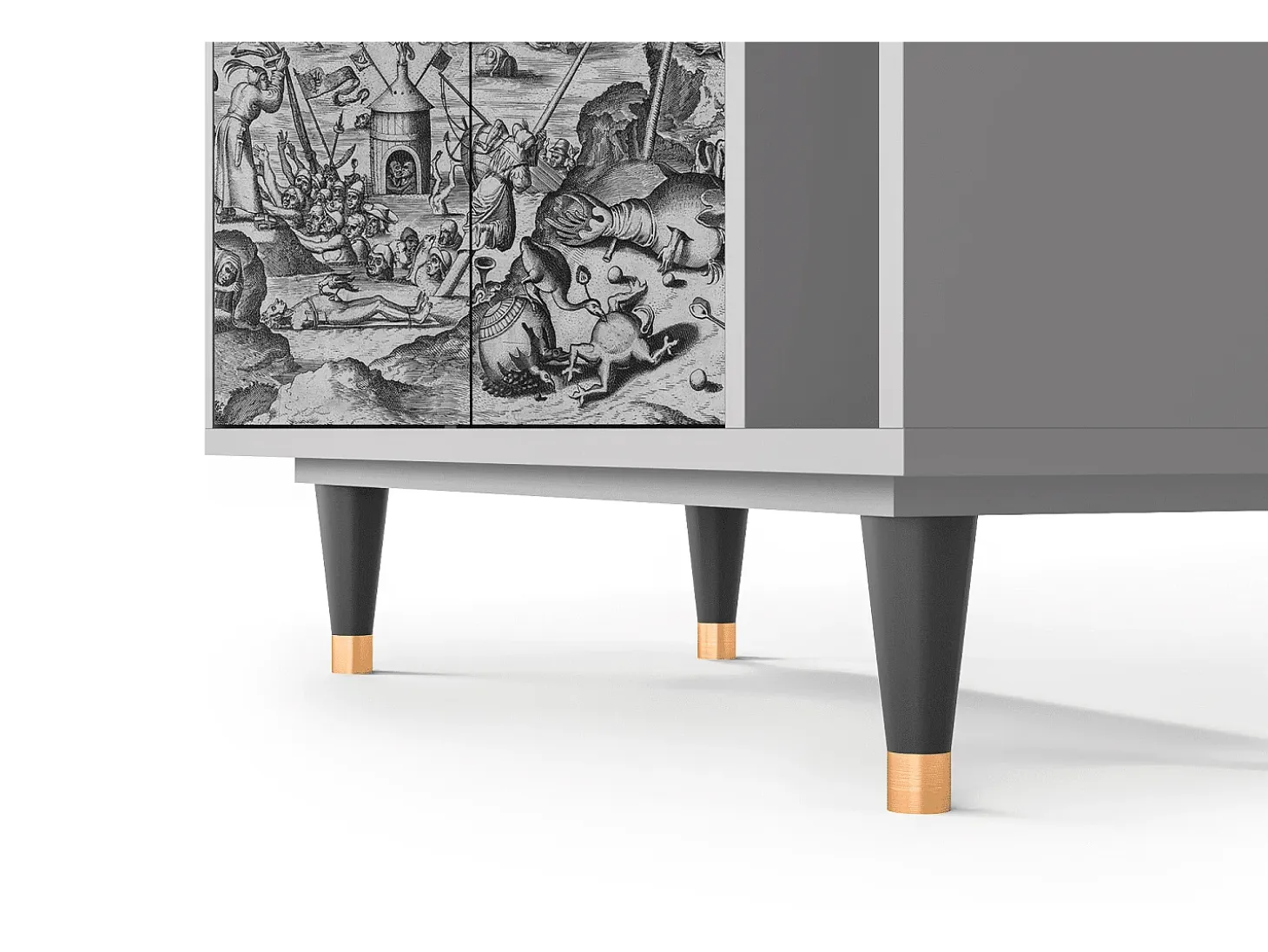 Aparador - 96х110х41 cm - BS6 - The Temptation, Gris