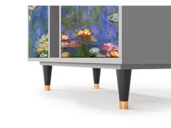 Aparador - 94х96х41 cm - BS5 - The water lily pond , Gris