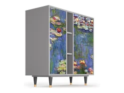 Aparador - 94х96х41 cm - BS5 - The water lily pond , Gris