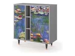 Aparador - 94х96х41 cm - BS5 - The water lily pond , Gris
