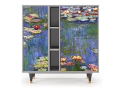Aparador - 94х96х41 cm - BS5 - The water lily pond , Gris