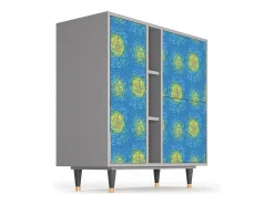 Aparador - 94х96х41 cm - BS5 - Van Gogh Lights, Gris