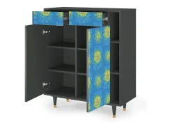 Aparador - 96х110х41 cm - BS6 - Van Gogh Lights, Antracita