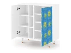 Aparador - 94х96х41 cm - BS5 - Van Gogh Lights, Blanco