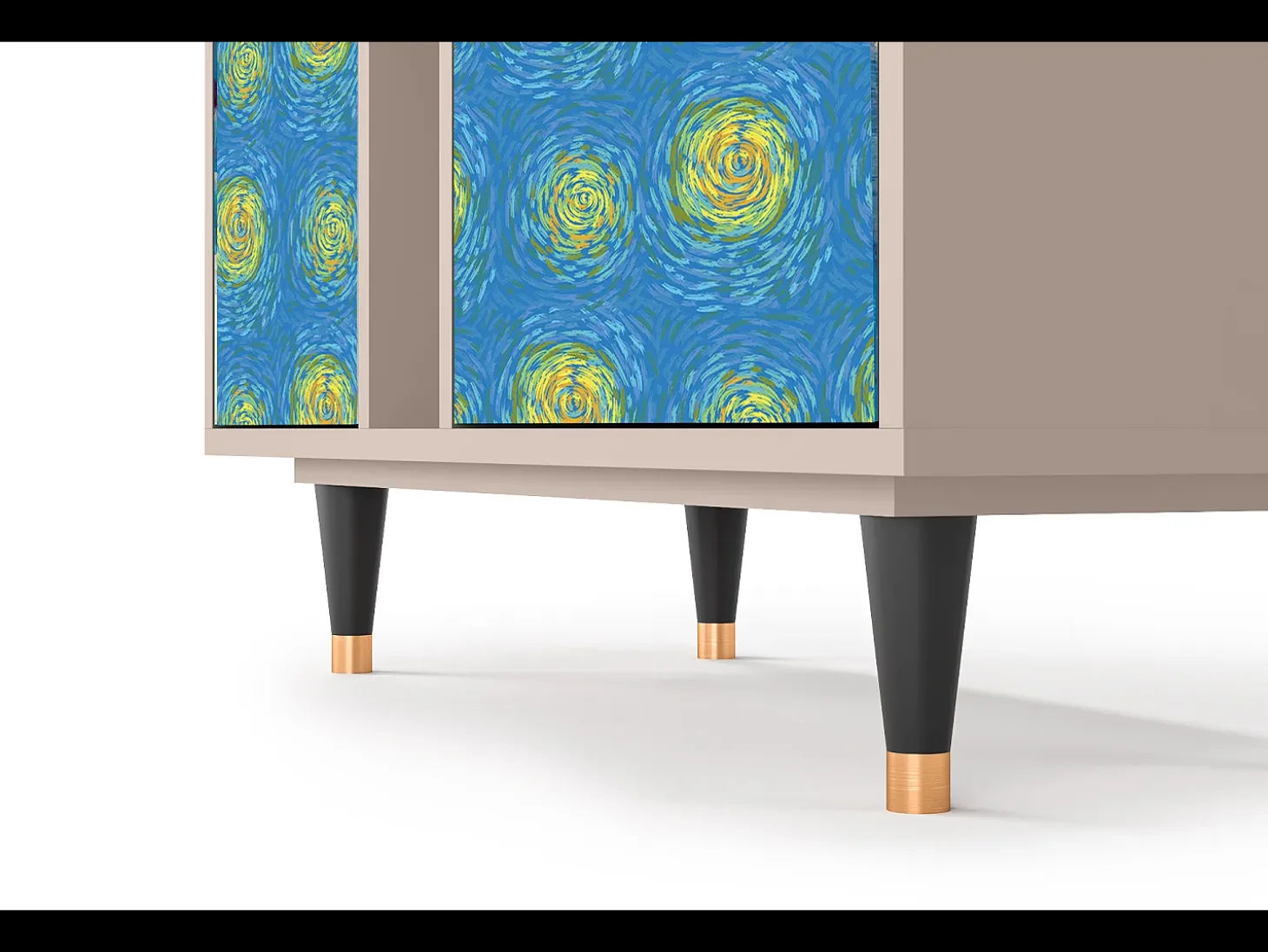 Aparador - 94х96х41 cm - BS5 - Van Gogh Lights, Latte