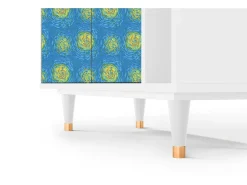 Aparador - 96х110х41 cm - BS6 - Van Gogh Lights, Blanco