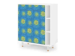 Aparador - 96х110х41 cm - BS6 - Van Gogh Lights, Blanco