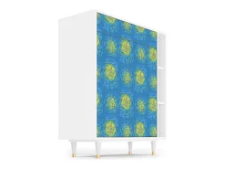 Aparador - 96х110х41 cm - BS6 - Van Gogh Lights, Blanco