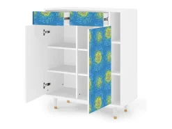 Aparador - 96х110х41 cm - BS6 - Van Gogh Lights, Blanco
