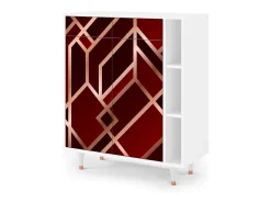 Aparador - 96х110х41 cm - BS6 - Velvet 1920's, Blanco