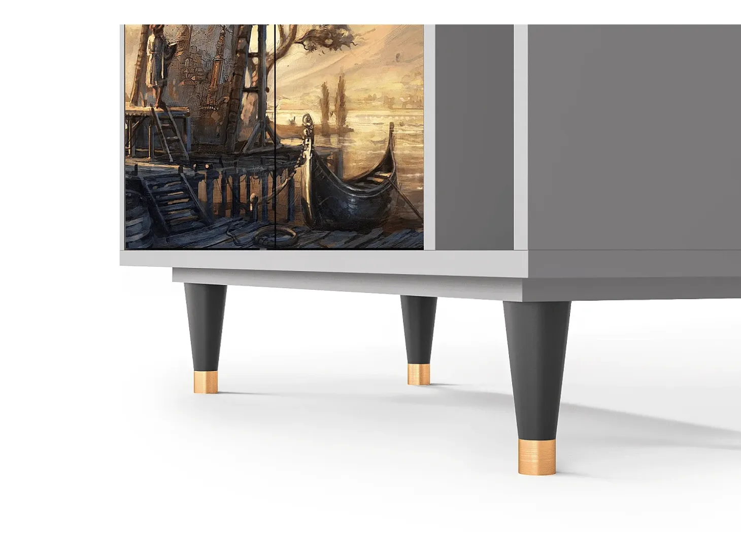 Aparador - 96х110х41 cm - BS6 - Venice, Gris
