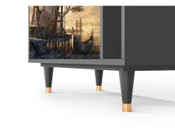 Aparador - 96х110х41 cm - BS6 - Venice, Antracita