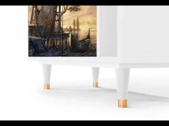 Aparador - 96х110х41 cm - BS6 - Venice, Blanco
