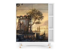 Aparador - 96х110х41 cm - BS6 - Venice, Blanco