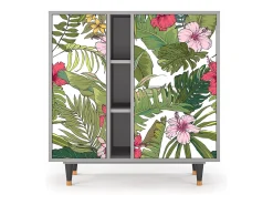 Aparador - 94х96х41 cm - BS5 - Verdant Tropics, Gris