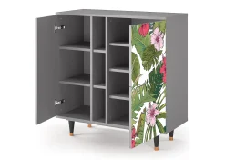 Aparador - 94х96х41 cm - BS5 - Verdant Tropics, Gris