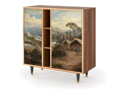 Aparador - 94х96х41 cm - BS5 - View Across the Plains , Nogal