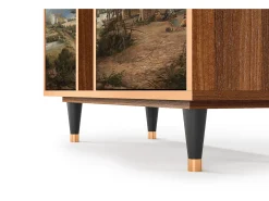 Aparador - 94х96х41 cm - BS5 - View Across the Plains , Nogal