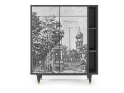 Aparador - 96х110х41 cm - BS6 - View of the Piazza, Antracita