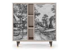 Aparador - 94х96х41 cm - BS5 - Village Road, Latte