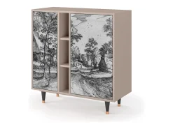 Aparador - 94х96х41 cm - BS5 - Village Road, Latte